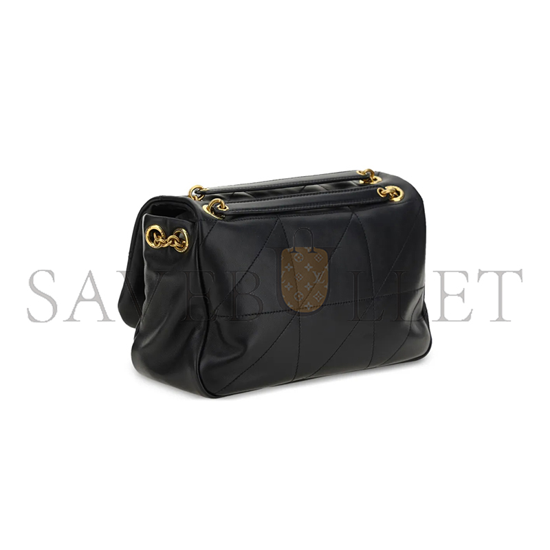 YSL JAMIE 4.3 SMALL LEATHER SHOULDER BAG 763475AAB32 (25*16*9cm)