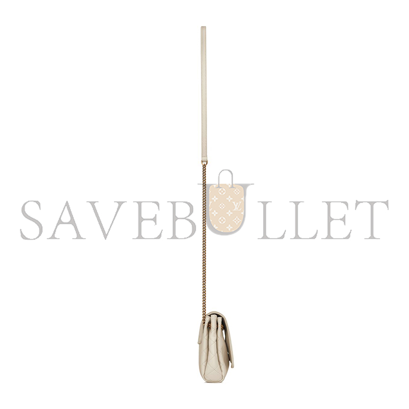YSL MINI NOLITA IN LAMBSKIN 6727381EL079207 (18*13*6cm)