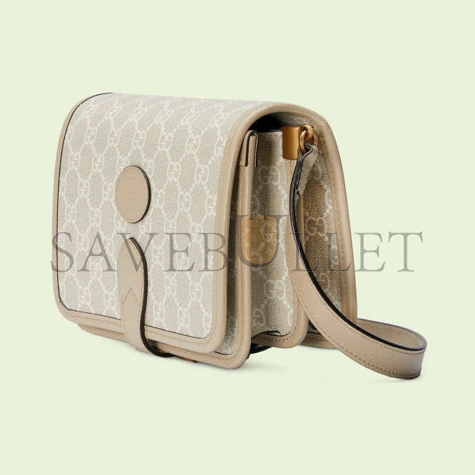 GUCCI MINI SHOULDER BAG WITH INTERLOCKING&G 671620 (20*17*8cm) GUCCI MINI SHOULDER BAG WITH INTERLOCKING&G 671620 (20*17*8cm)