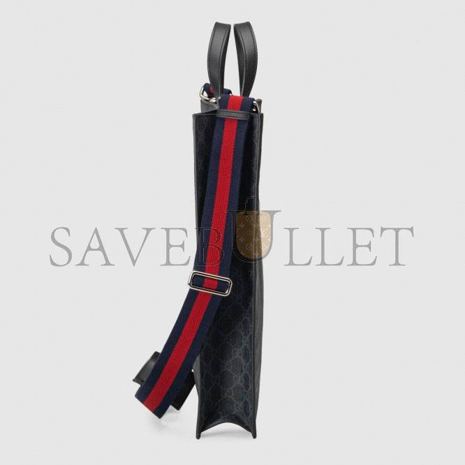 GUCCI GG BLACK TOTE 495559 (38*35.5*4cm) GUCCI GG BLACK TOTE 495559 (38*35.5*4cm)