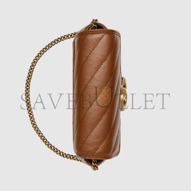 GUCCI GG MARMONT MATELASSÉ SUPER MINI BAG 476433 (16.5*10.2*5.1cm) GUCCI GG MARMONT MATELASSÉ SUPER MINI BAG 476433 (16.5*10.2*5.1cm)