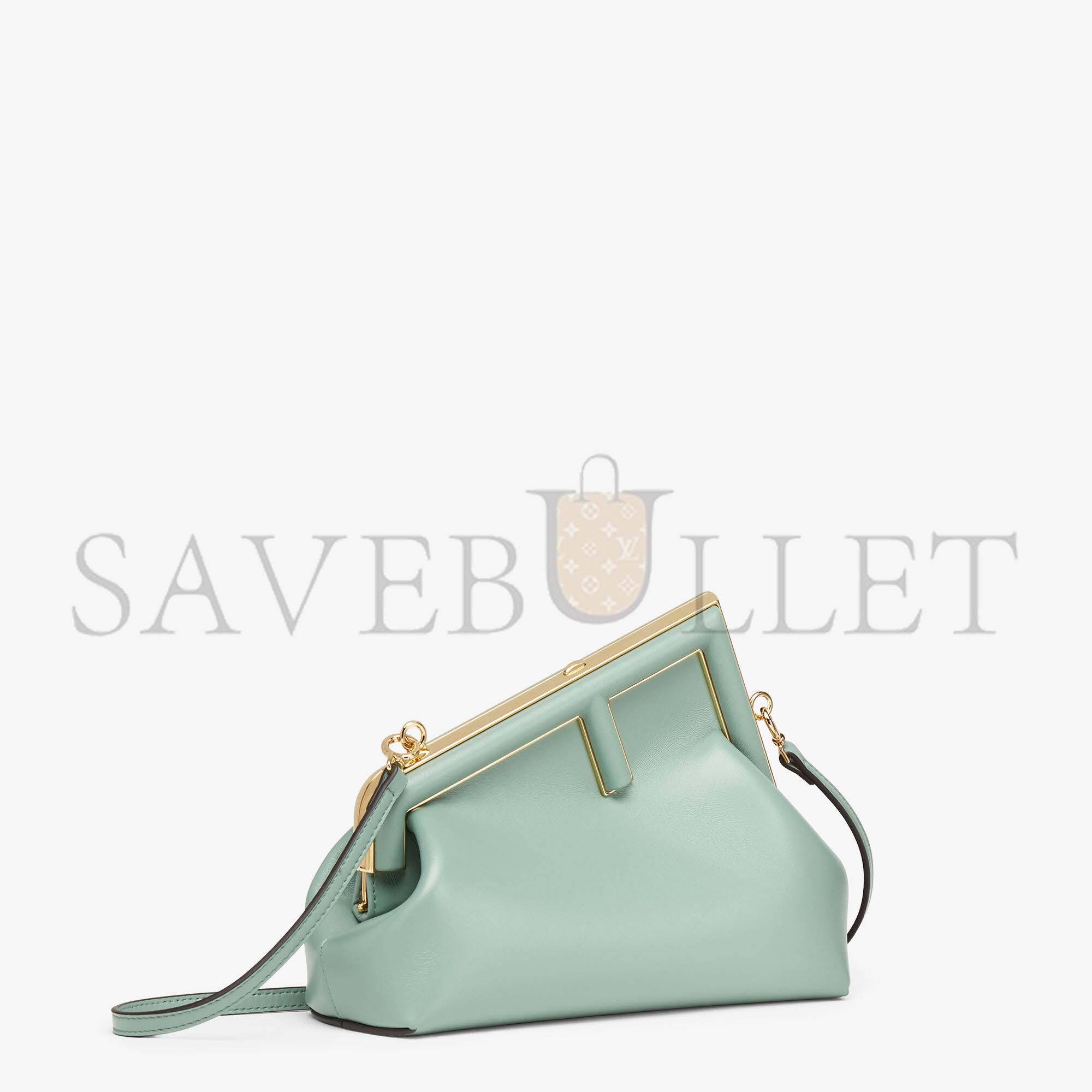 FENDI FIRST SMALL - MINT GREEN LEATHER BAG 8BP129ABVEF03HW (26*18*9.5cm) FENDI FIRST SMALL - MINT GREEN LEATHER BAG 8BP129ABVEF03HW (26*18*9.5cm)