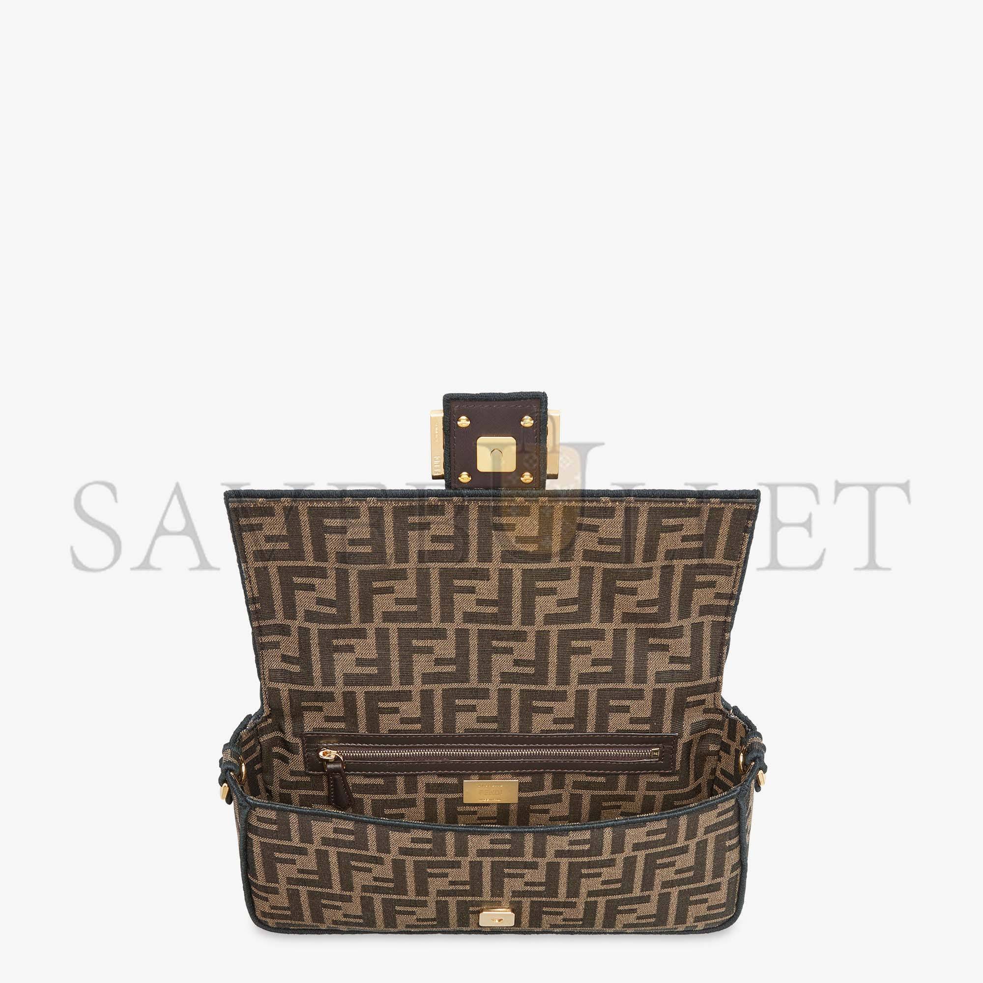 FENDI BAGUETTE - JACQUARD FF FABRIC BAG 8BR600A6V5F17U4 (27*15*6cm) FENDI BAGUETTE - JACQUARD FF FABRIC BAG 8BR600A6V5F17U4 (27*15*6cm)