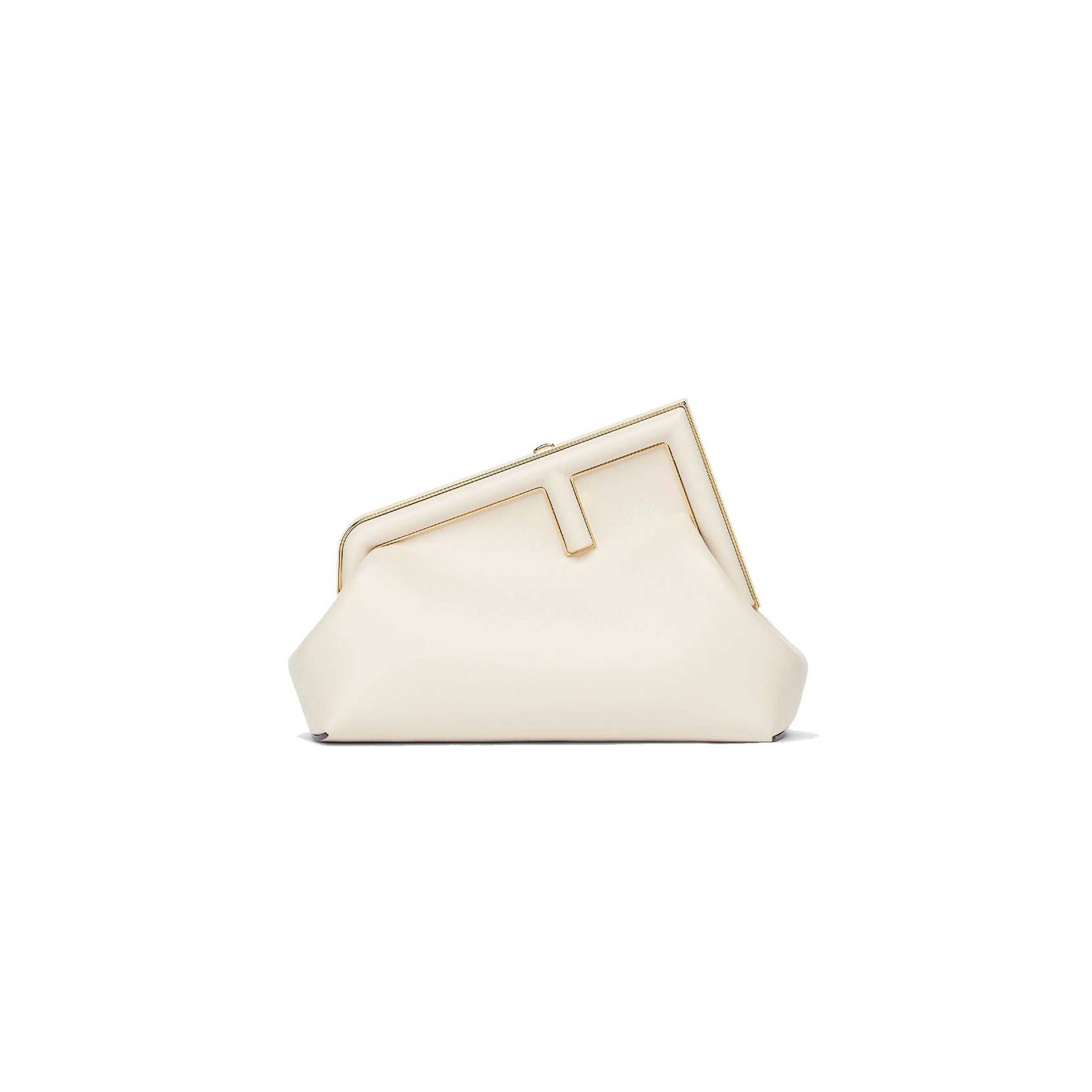 FENDI FIRST SMALL - CAMELLIA LEATHER BAG 8BP129ABVEF0VWM (26*18*9.5cm) FENDI FIRST SMALL - CAMELLIA LEATHER BAG 8BP129ABVEF0VWM (26*18*9.5cm)