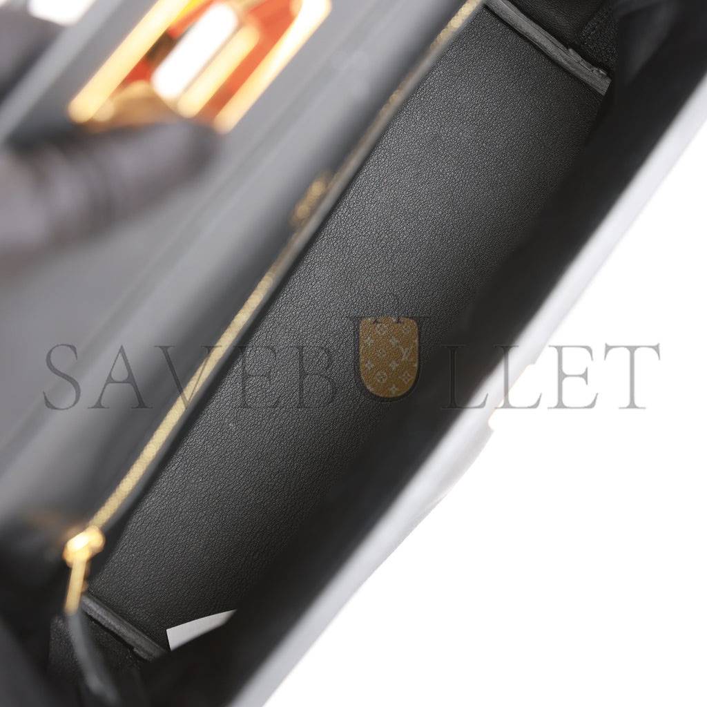 HERMES 2424 BAG 29 BLACK TOGO AND SWIFT GOLD HARDWARE (29*24*15cm) HERMES 2424 BAG 29 BLACK TOGO AND SWIFT GOLD HARDWARE (29*24*15cm)