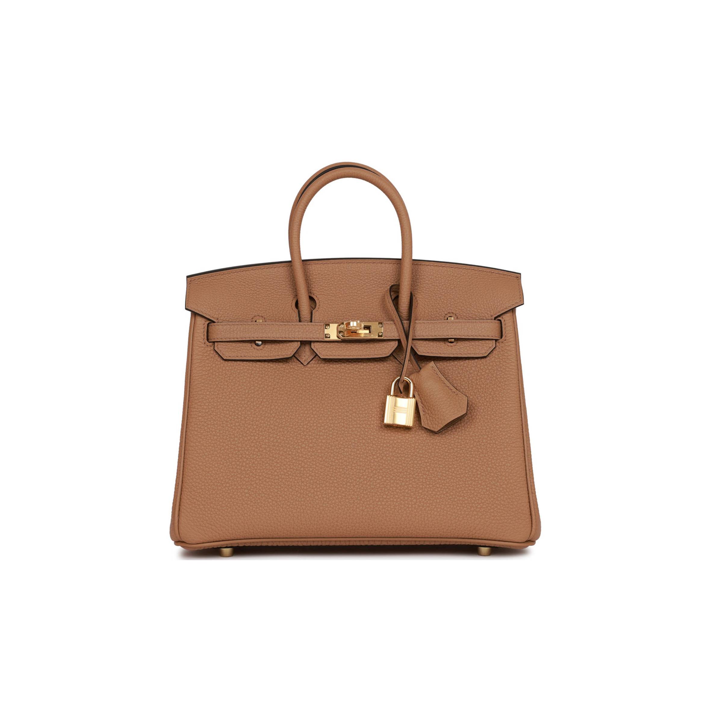HERMES BIRKIN 25 CHAI TOGO GOLD HARDWARE (25cm) HERMES BIRKIN 25 CHAI TOGO GOLD HARDWARE (25cm)