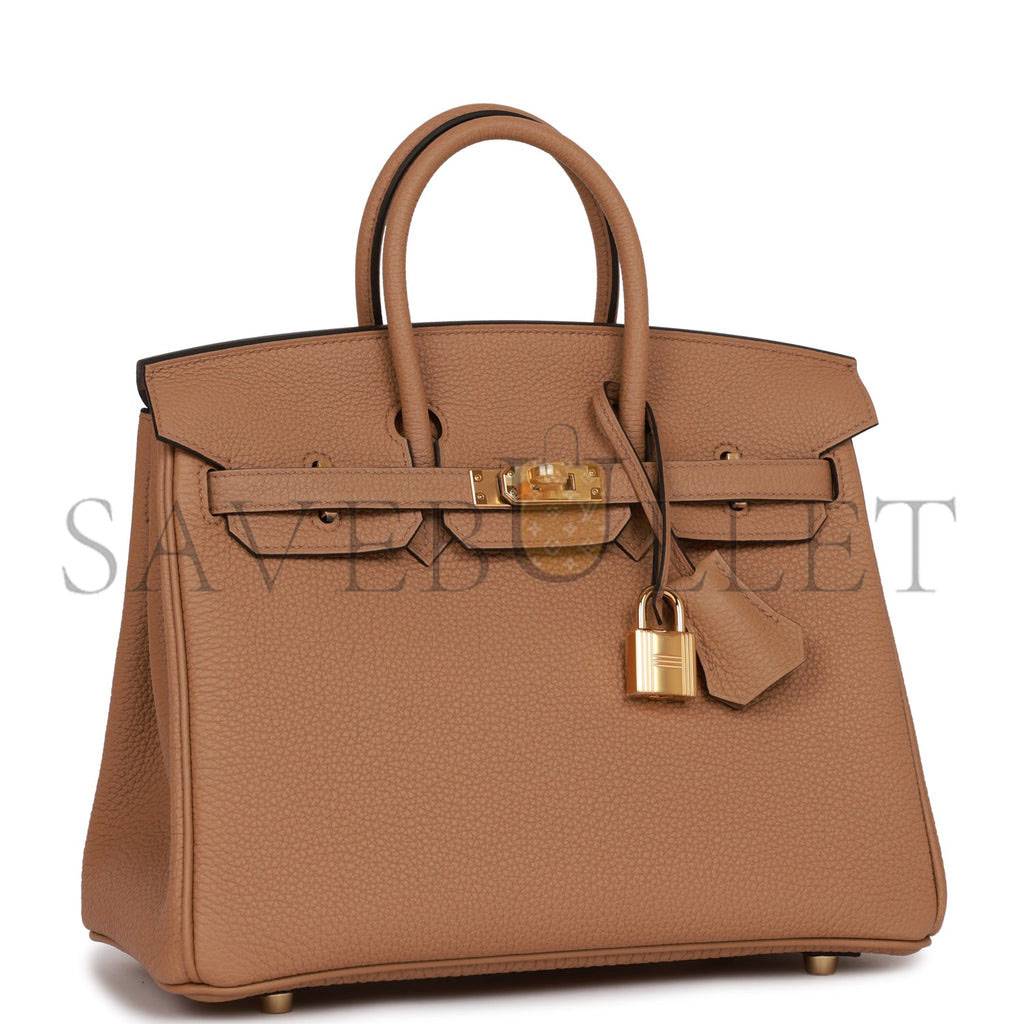 HERMES BIRKIN 25 CHAI TOGO GOLD HARDWARE (25cm) HERMES BIRKIN 25 CHAI TOGO GOLD HARDWARE (25cm)
