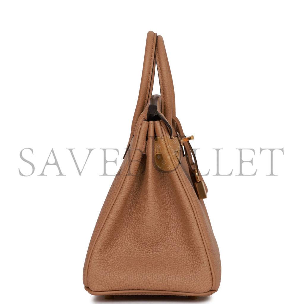 HERMES BIRKIN 25 CHAI TOGO GOLD HARDWARE (25cm) HERMES BIRKIN 25 CHAI TOGO GOLD HARDWARE (25cm)