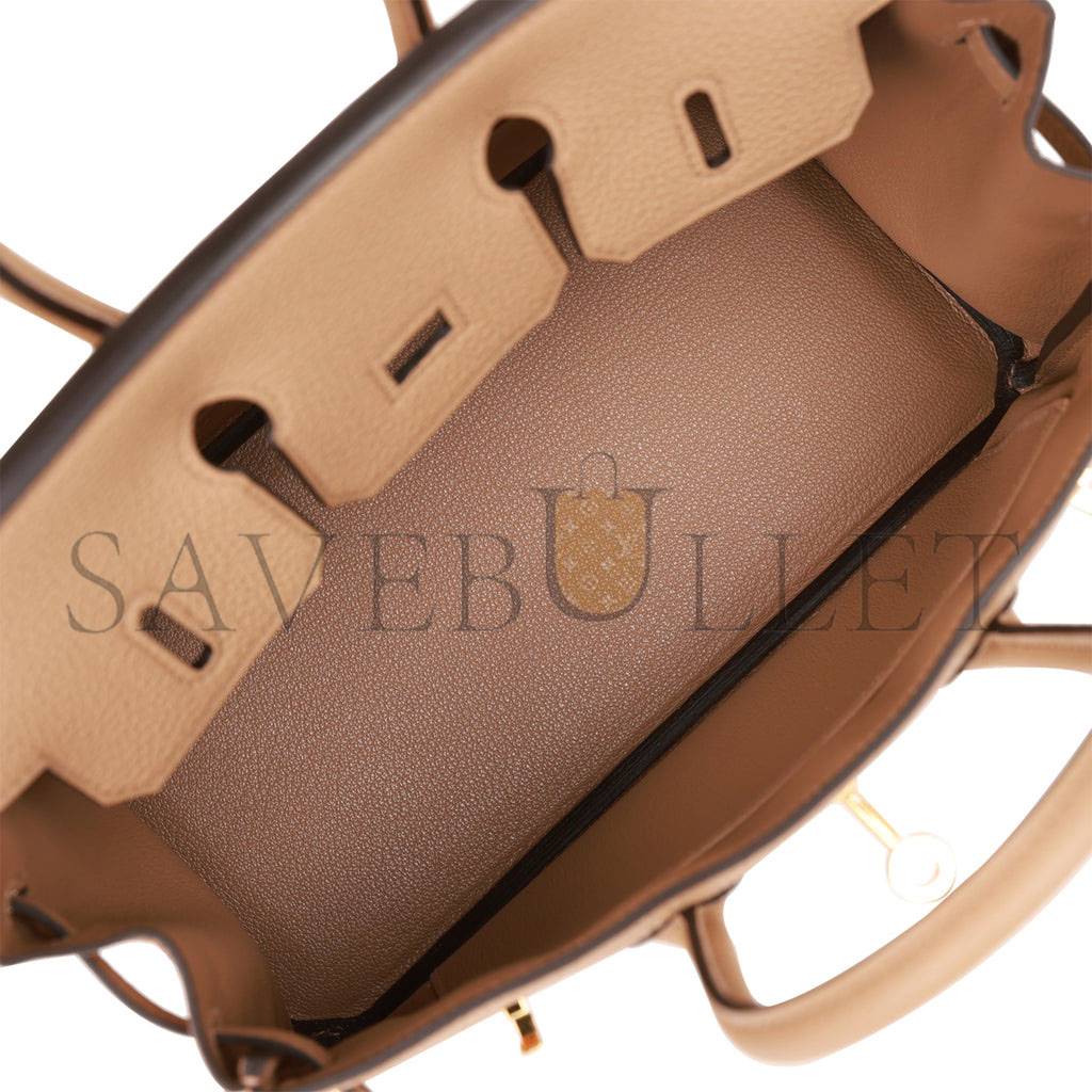 HERMES BIRKIN 25 CHAI TOGO GOLD HARDWARE (25cm) HERMES BIRKIN 25 CHAI TOGO GOLD HARDWARE (25cm)
