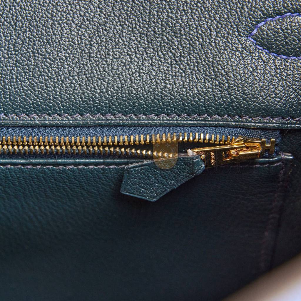 HERMES SPECIAL ORDER (HSS) BIRKIN 35 BLEU ELECTRIC VERSO CLEMENCE GOLD HARDWARE (35*25*18cm) HERMES SPECIAL ORDER (HSS) BIRKIN 35 BLEU ELECTRIC VERSO CLEMENCE GOLD HARDWARE (35*25*18cm)