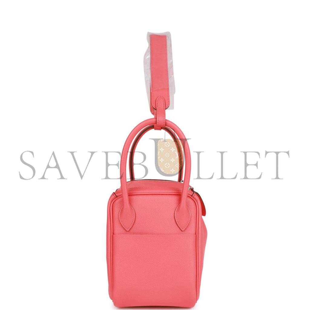 HERMES LINDY 26 ROSE TEXAS EVERCOLOR PALLADIUM HARDWARE(26*18*12cm) HERMES LINDY 26 ROSE TEXAS EVERCOLOR PALLADIUM HARDWARE(26*18*12cm)
