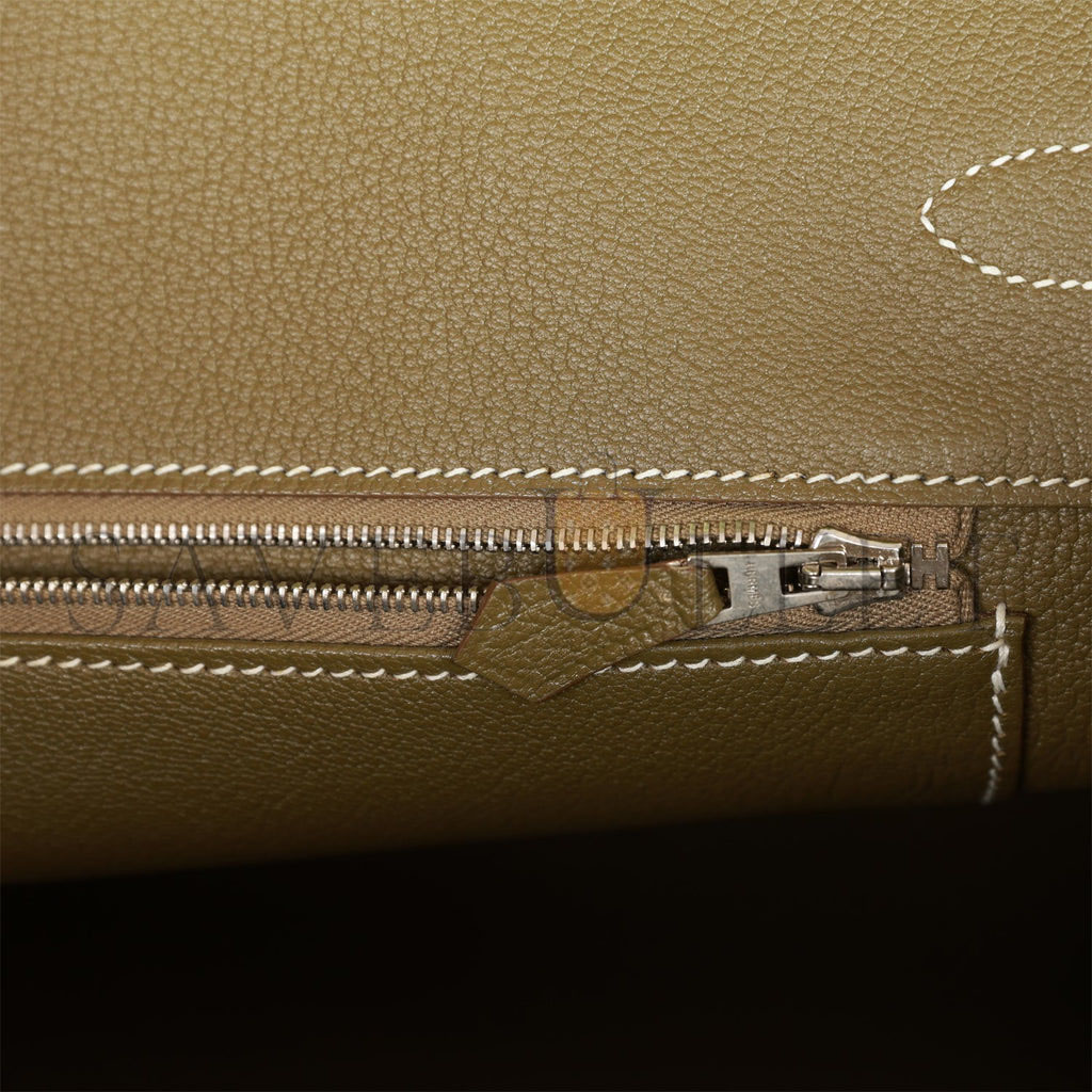 HERMES BIRKIN 35 KIWI CANDY EPSOM PALLADIUM HARDWARE (35cm) HERMES BIRKIN 35 KIWI CANDY EPSOM PALLADIUM HARDWARE (35cm)