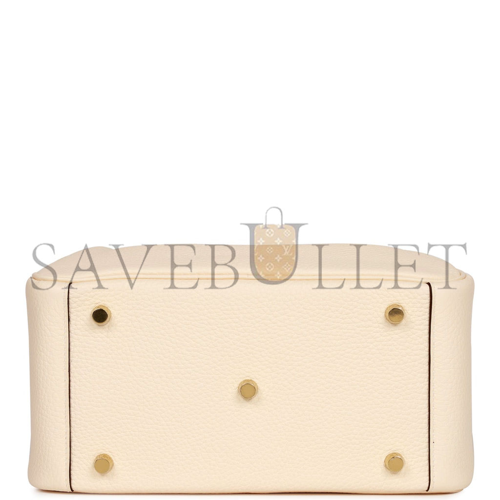 HERMES LINDY 26 NATA CLEMENCE GOLD HARDWARE (26*18*12cm) HERMES LINDY 26 NATA CLEMENCE GOLD HARDWARE (26*18*12cm)