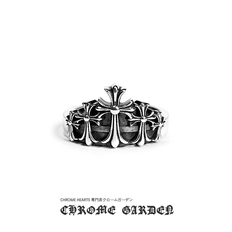 CHROME HEARTS CROSS CROWN RING CHROME HEARTS CROSS CROWN RING