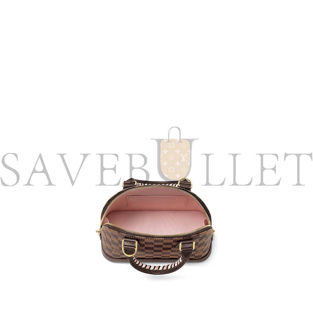 LOUIS VUITTON BRAIDED ALMA BB N40447 (23.6*17.5*11.4cm) LOUIS VUITTON BRAIDED ALMA BB N40447 (23.6*17.5*11.4cm)