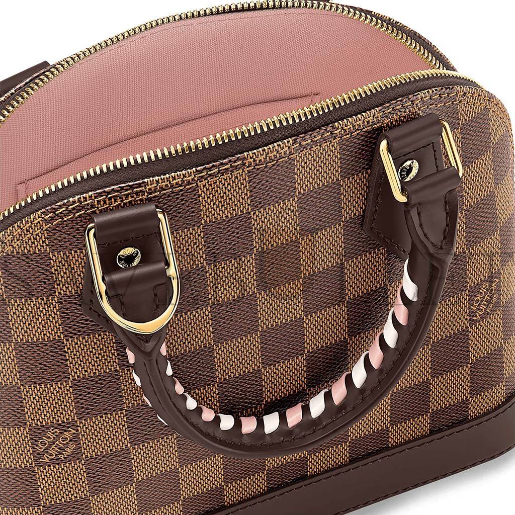 LOUIS VUITTON BRAIDED ALMA BB N40447 (23.6*17.5*11.4cm) LOUIS VUITTON BRAIDED ALMA BB N40447 (23.6*17.5*11.4cm)