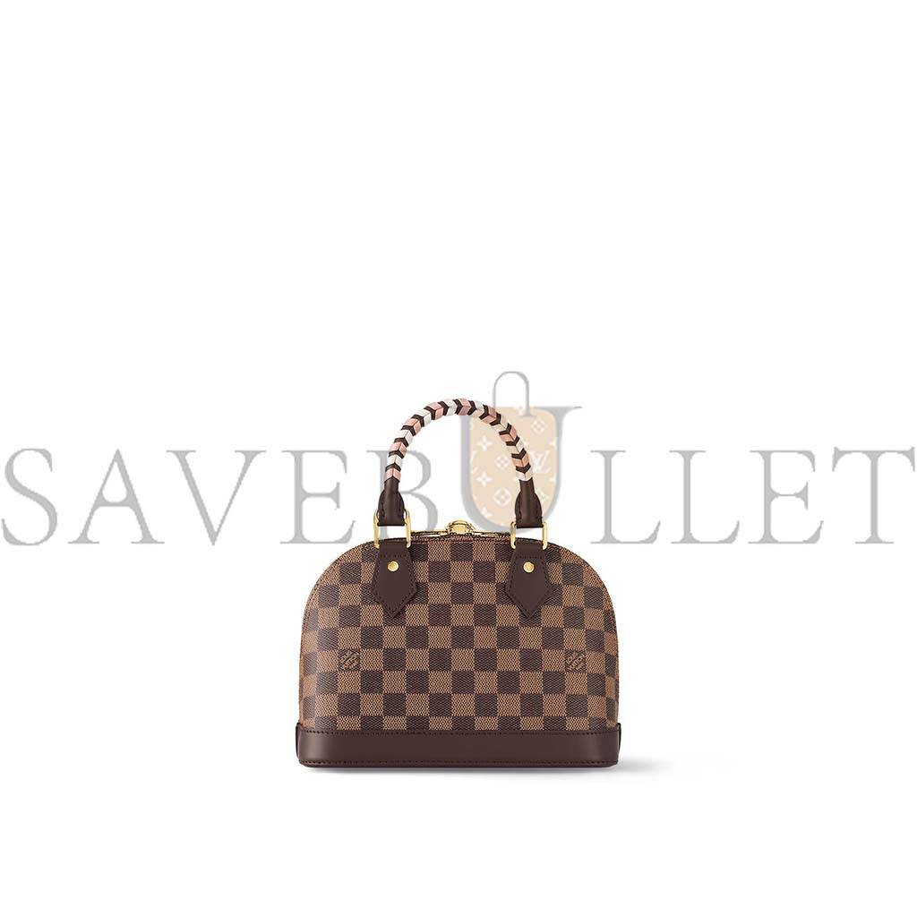 LOUIS VUITTON BRAIDED ALMA BB N40447 (23.6*17.5*11.4cm) LOUIS VUITTON BRAIDED ALMA BB N40447 (23.6*17.5*11.4cm)