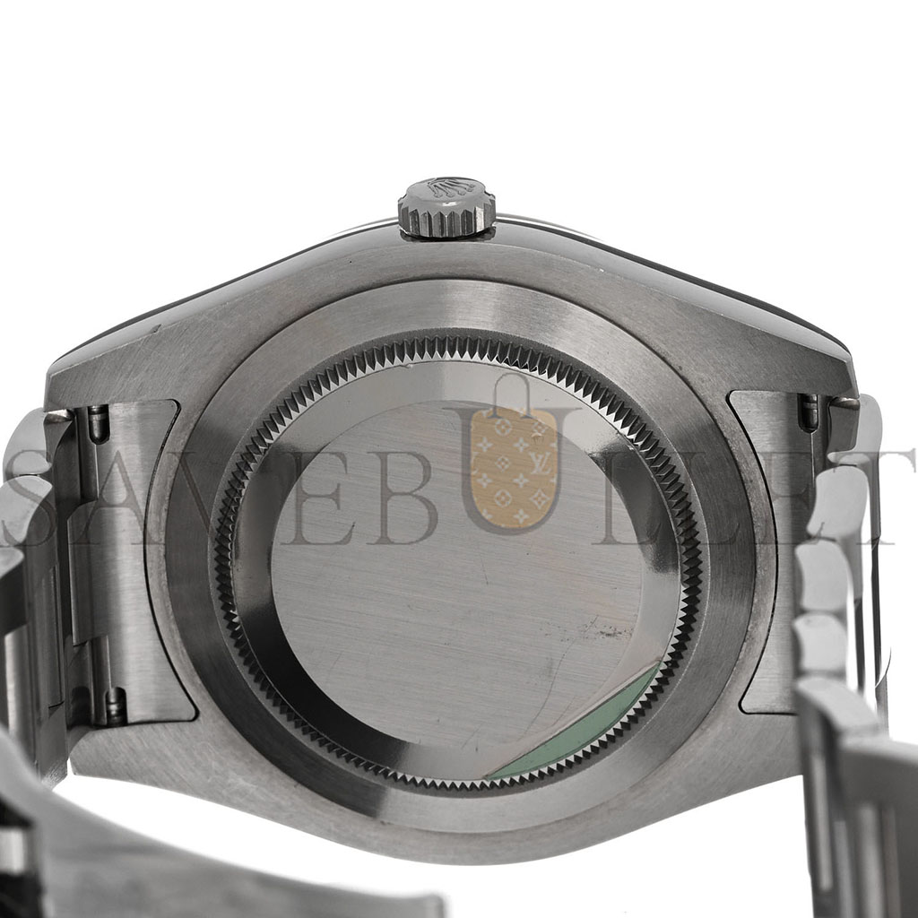 ROLEX STAINLESS STEEL 18K WHITE GOLD 41MM OYSTER PERPETUAL DATEJUST WATCH BLUE 116334 ROLEX STAINLESS STEEL 18K WHITE GOLD 41MM OYSTER PERPETUAL DATEJUST WATCH BLUE 116334