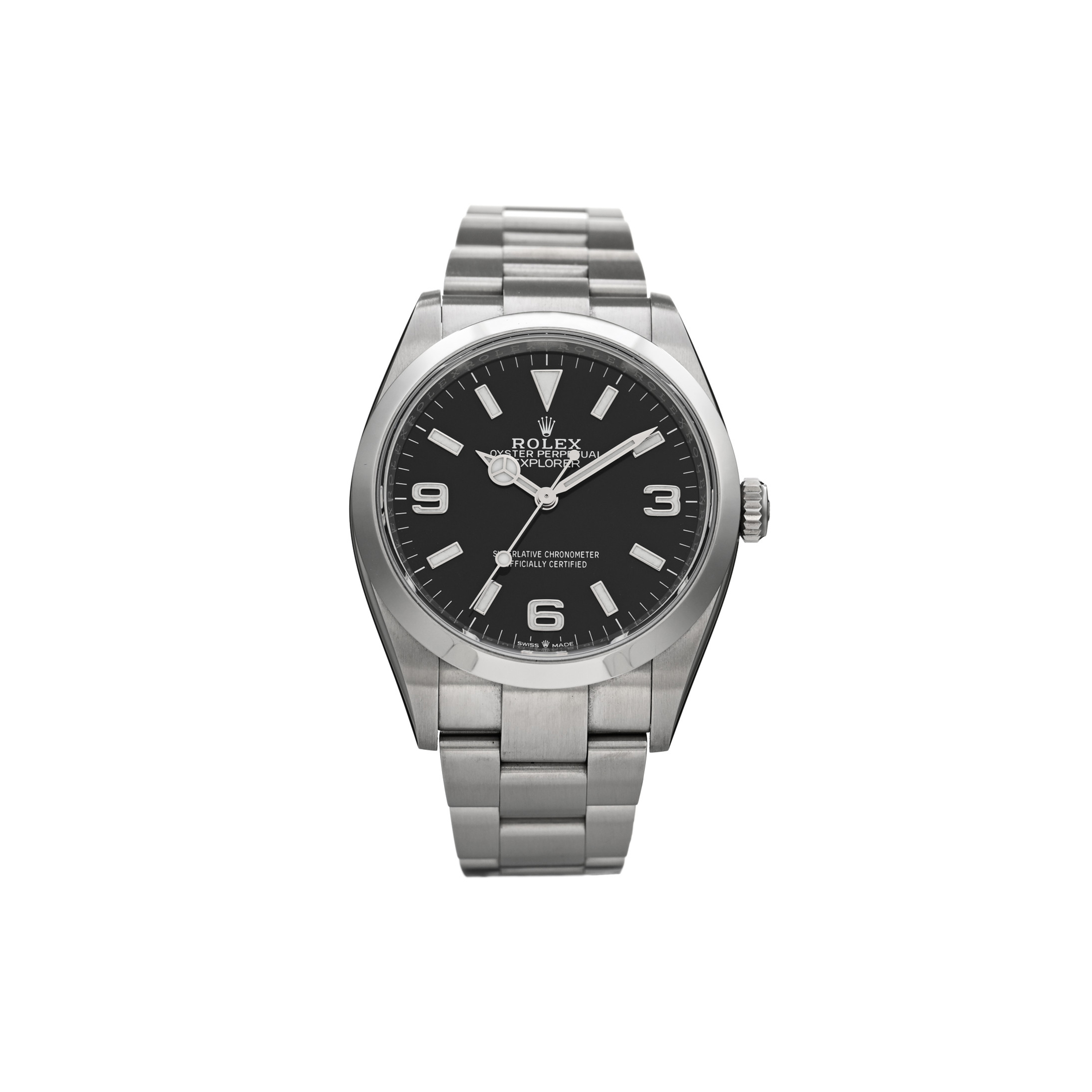 ROLEX STAINLESS STEEL 36MM OYSTER PERPETUAL EXPLORER WATCH BLACK 124270 ROLEX STAINLESS STEEL 36MM OYSTER PERPETUAL EXPLORER WATCH BLACK 124270