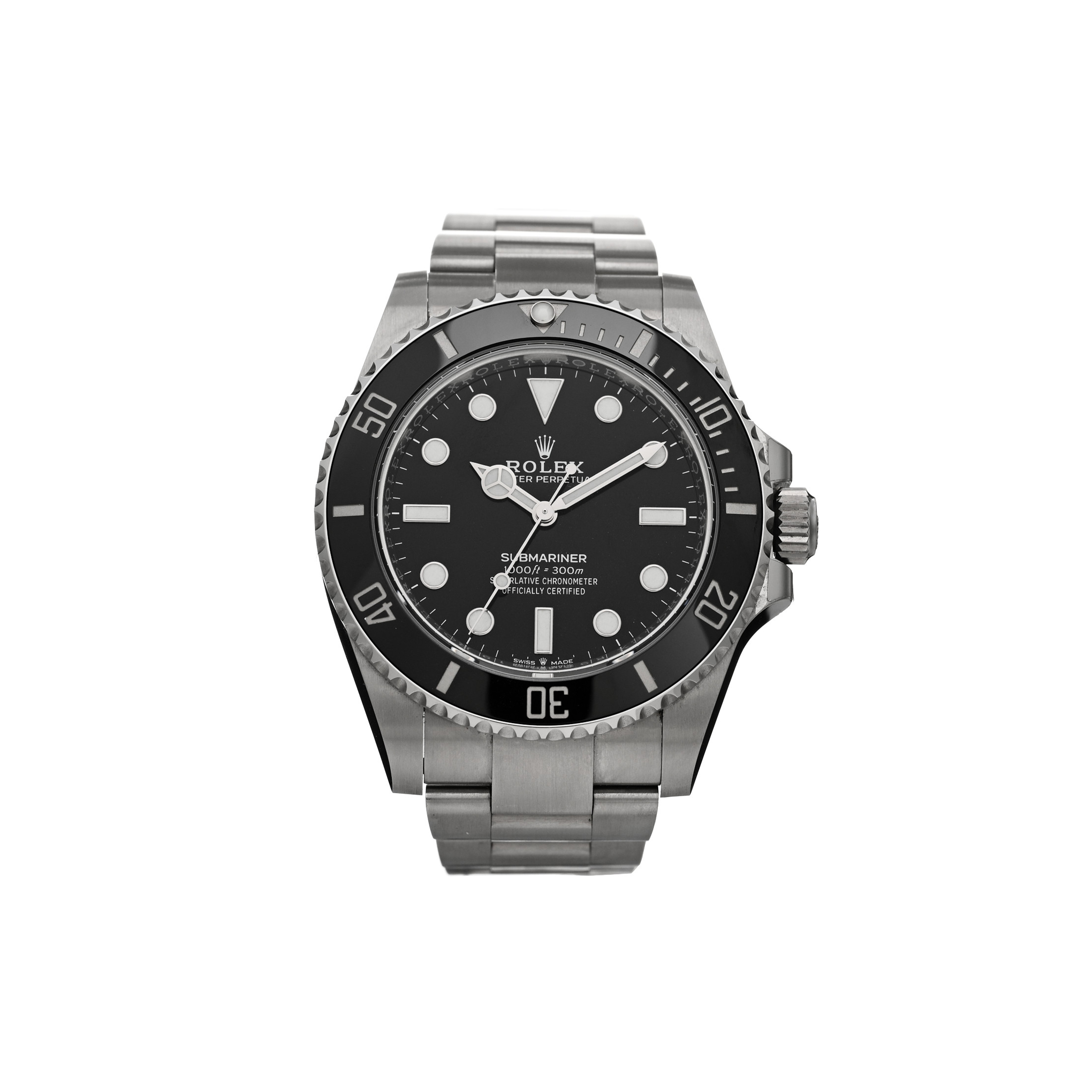 ROLEX STAINLESS STEEL 41MM OYSTER PERPETUAL SUBMARINER WATCH BLACK 124060 ROLEX STAINLESS STEEL 41MM OYSTER PERPETUAL SUBMARINER WATCH BLACK 124060