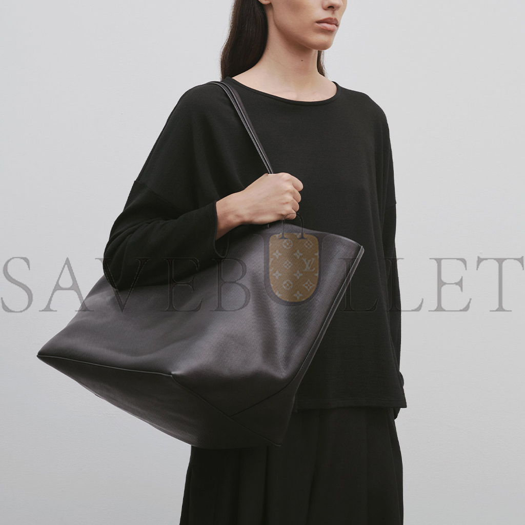 THE ROW XL PARK TOTE BAG IN LEATHER BLACK W1201L72SBLSG (53*36*30cm) THE ROW XL PARK TOTE BAG IN LEATHER BLACK W1201L72SBLSG (53*36*30cm)