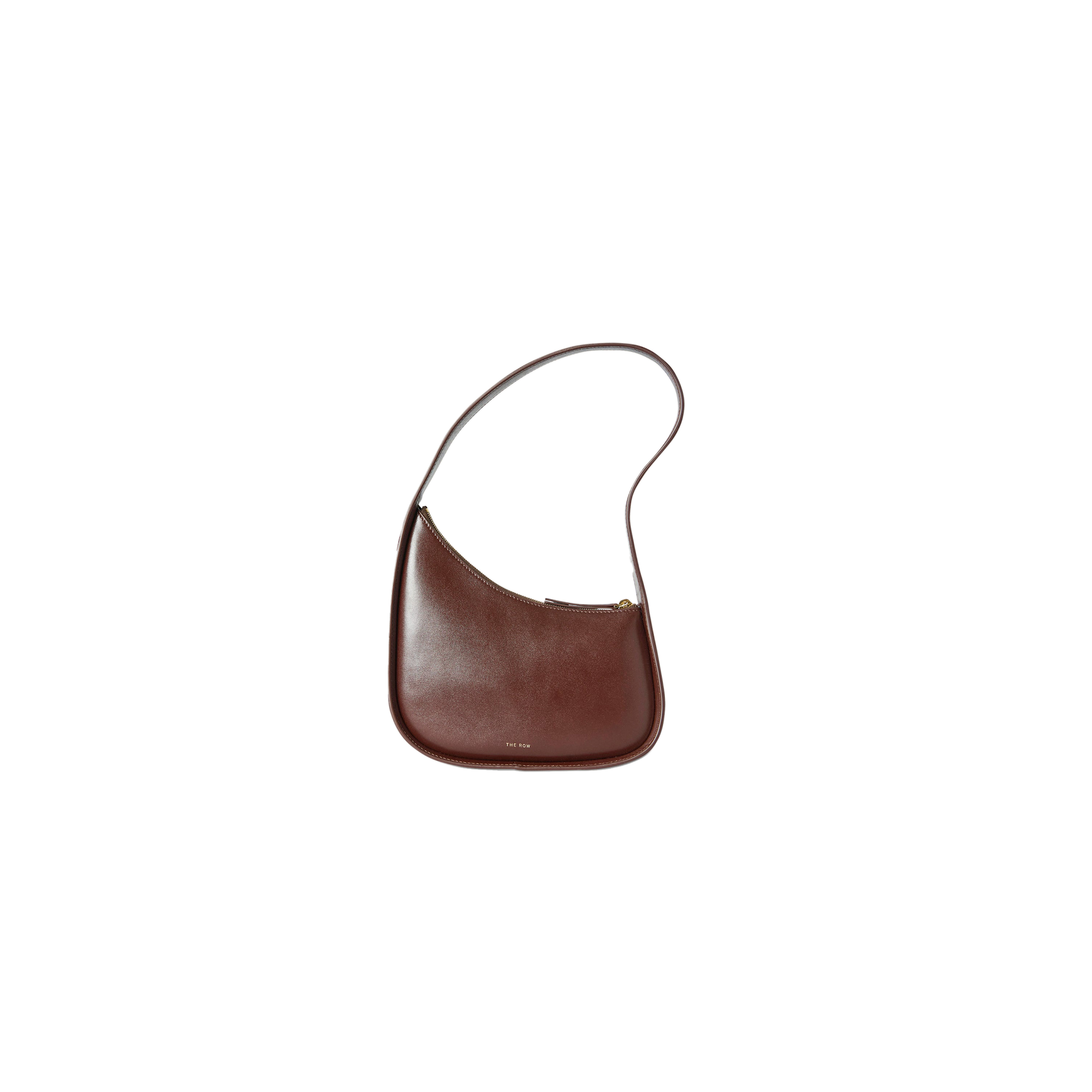 THE ROW HALF MOON BAG IN LEATHER CHERRY WOOD W1249L60CHYWD (34*20*6cm) THE ROW HALF MOON BAG IN LEATHER CHERRY WOOD W1249L60CHYWD (34*20*6cm)