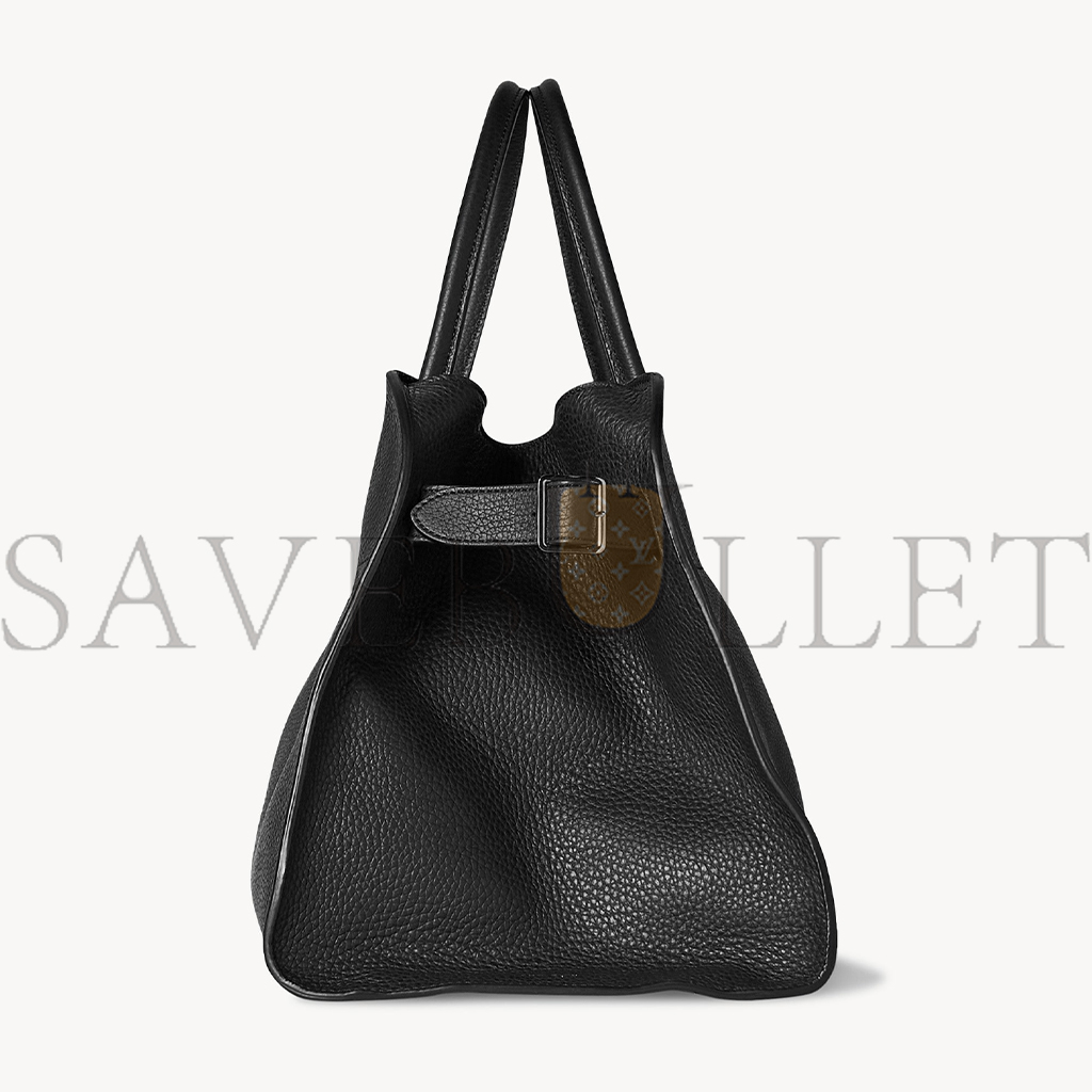 THE ROW SOFT MARGAUX 17 BAG IN LEATHER BLACK W1254L133BLPL (43*30*25cm) THE ROW SOFT MARGAUX 17 BAG IN LEATHER BLACK W1254L133BLPL (43*30*25cm)