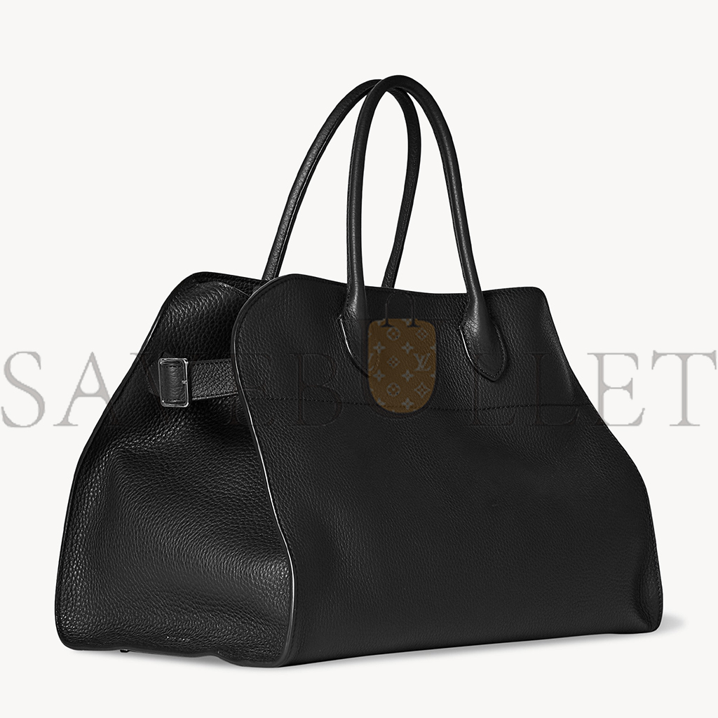 THE ROW SOFT MARGAUX 17 BAG IN LEATHER BLACK W1254L133BLPL (43*30*25cm) THE ROW SOFT MARGAUX 17 BAG IN LEATHER BLACK W1254L133BLPL (43*30*25cm)