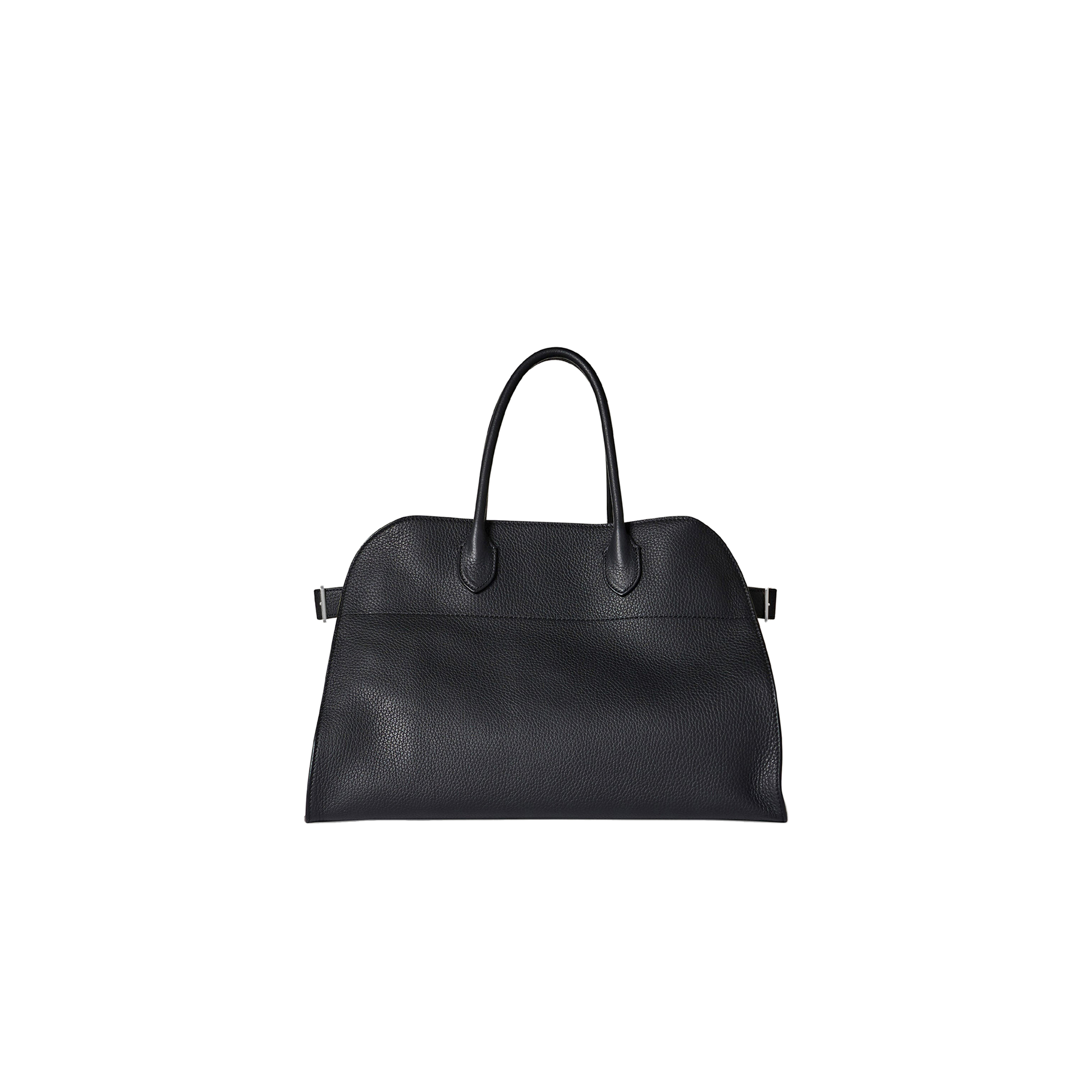 THE ROW SOFT MARGAUX 15 BAG IN LEATHER BLACK W1255L133BLPL (38*28*23cm) THE ROW SOFT MARGAUX 15 BAG IN LEATHER BLACK W1255L133BLPL (38*28*23cm)