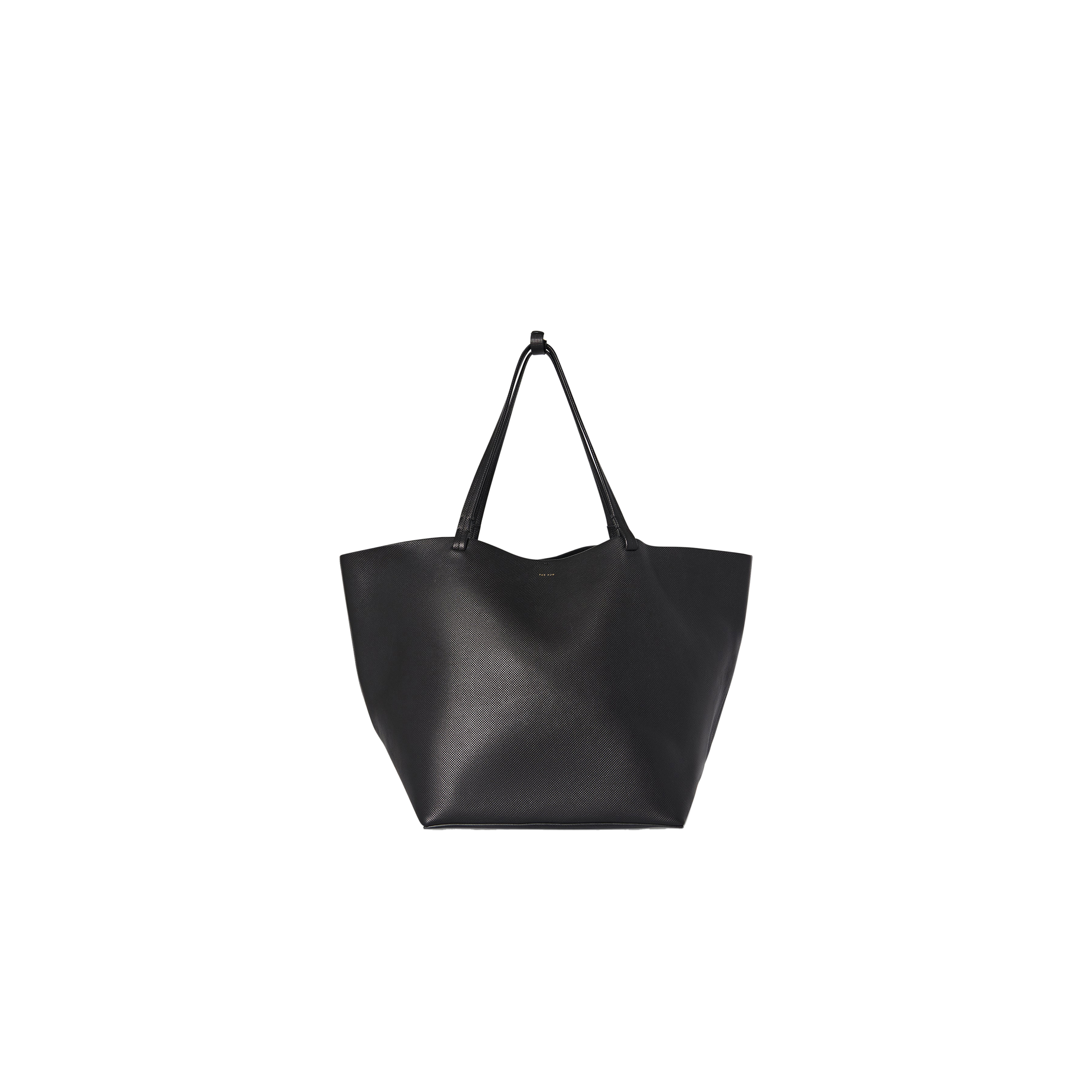 THE ROW PARK TOTE THREE BAG IN LEATHER BLACK W1272L72SBLSG (48*29*25cm) THE ROW PARK TOTE THREE BAG IN LEATHER BLACK W1272L72SBLSG (48*29*25cm)