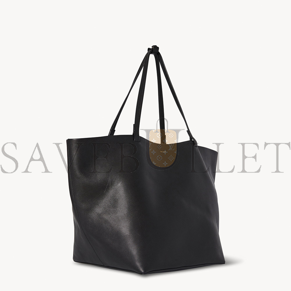 THE ROW PARK TOTE THREE BAG IN LEATHER BLACK W1272L72SBLSG (48*29*25cm) THE ROW PARK TOTE THREE BAG IN LEATHER BLACK W1272L72SBLSG (48*29*25cm)
