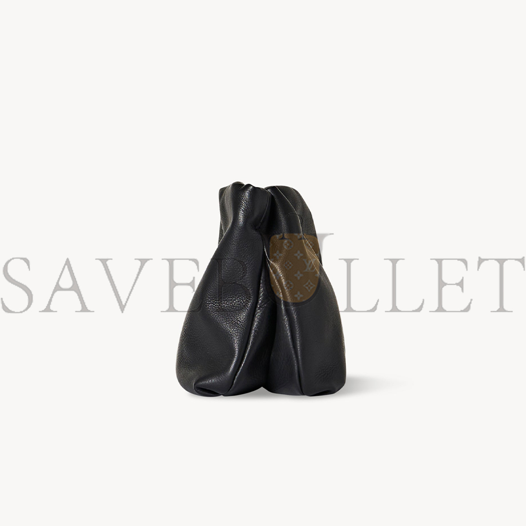 THE ROW BOURSE CLUTCH BAG IN LEATHER BLACK W1280L97BLPL (26*17*6cm) THE ROW BOURSE CLUTCH BAG IN LEATHER BLACK W1280L97BLPL (26*17*6cm)