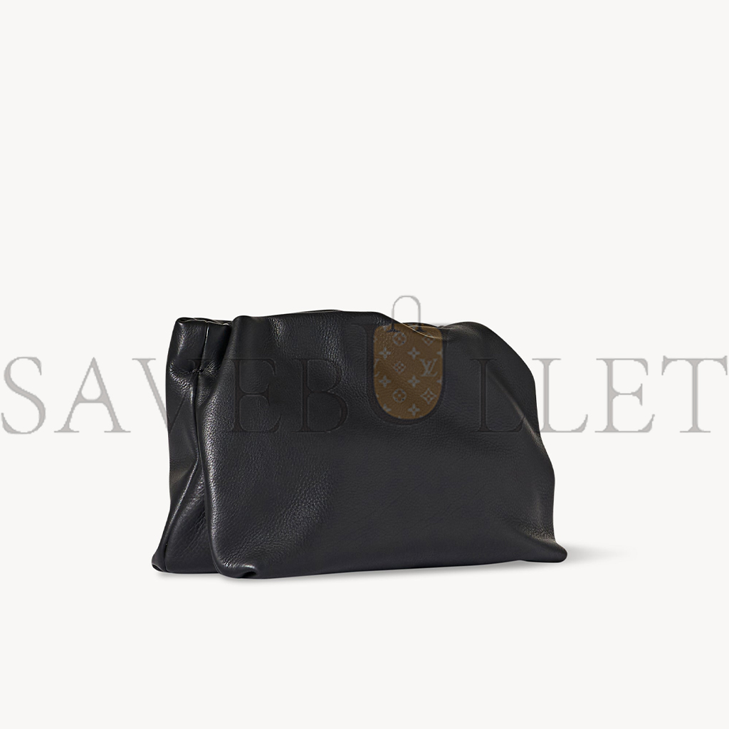 THE ROW BOURSE CLUTCH BAG IN LEATHER BLACK W1280L97BLPL (26*17*6cm) THE ROW BOURSE CLUTCH BAG IN LEATHER BLACK W1280L97BLPL (26*17*6cm)