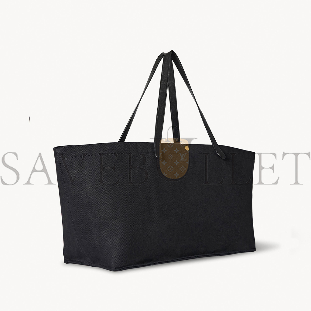 THE ROW XL IDAHO BAG IN COTTON BLACK W1592W253BLSG (52*30*23cm) THE ROW XL IDAHO BAG IN COTTON BLACK W1592W253BLSG (52*30*23cm)