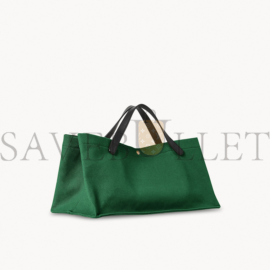 THE ROW IDAHO BAG IN COTTON GREEN W1593W253GRESH (35*20*17cm) THE ROW IDAHO BAG IN COTTON GREEN W1593W253GRESH (35*20*17cm)