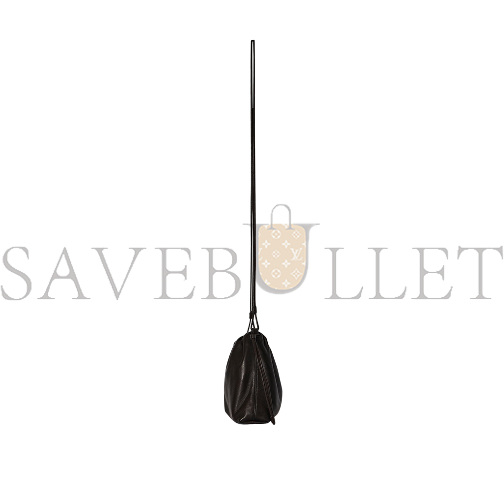 THE ROW ANGY BAG IN LEATHER DARK BROWN W1620L108DBAS (30*21*7cm) THE ROW ANGY BAG IN LEATHER DARK BROWN W1620L108DBAS (30*21*7cm)