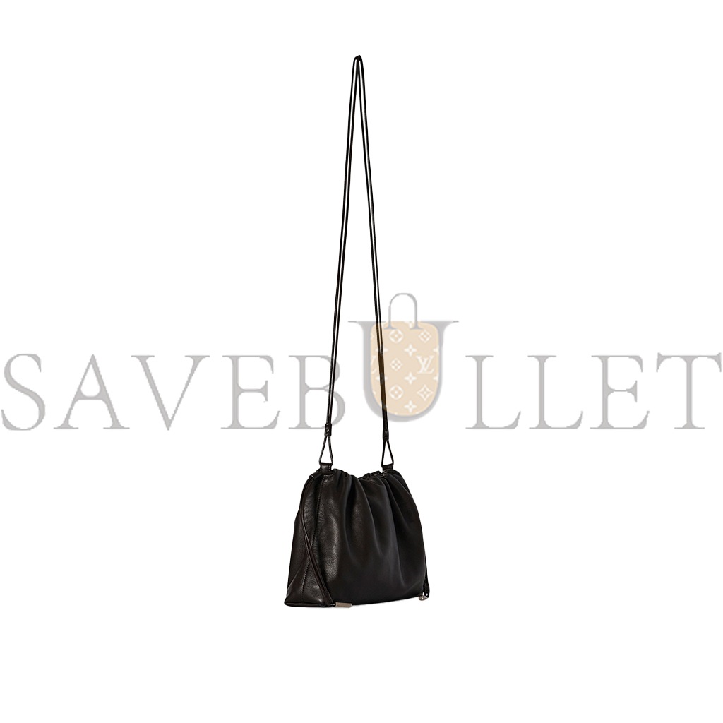 THE ROW ANGY BAG IN LEATHER DARK BROWN W1620L108DBAS (30*21*7cm) THE ROW ANGY BAG IN LEATHER DARK BROWN W1620L108DBAS (30*21*7cm)