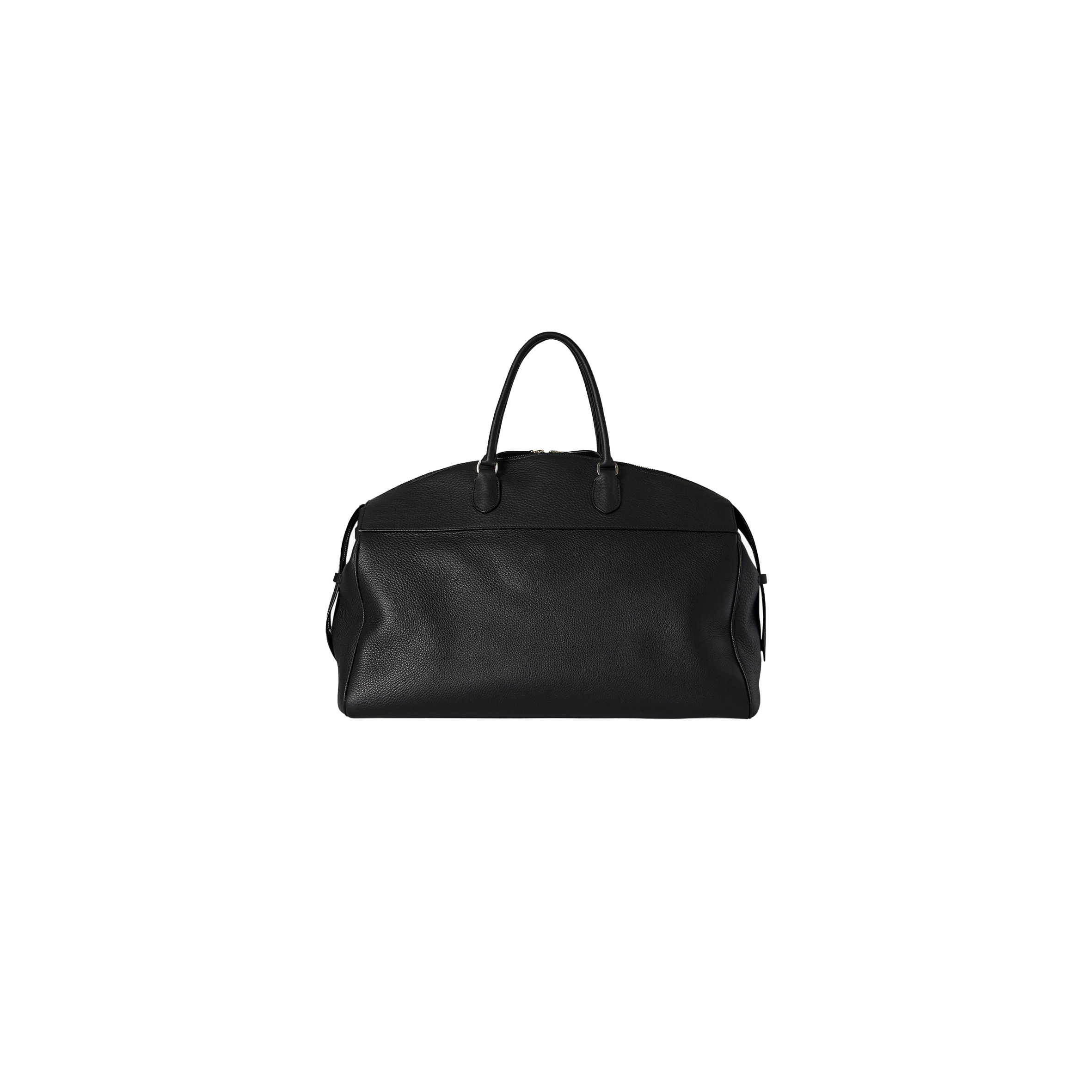 THE ROW GEORGE DUFFLE IN LEATHER BLACK W1630L129BAS (43*30*18cm) THE ROW GEORGE DUFFLE IN LEATHER BLACK W1630L129BAS (43*30*18cm)
