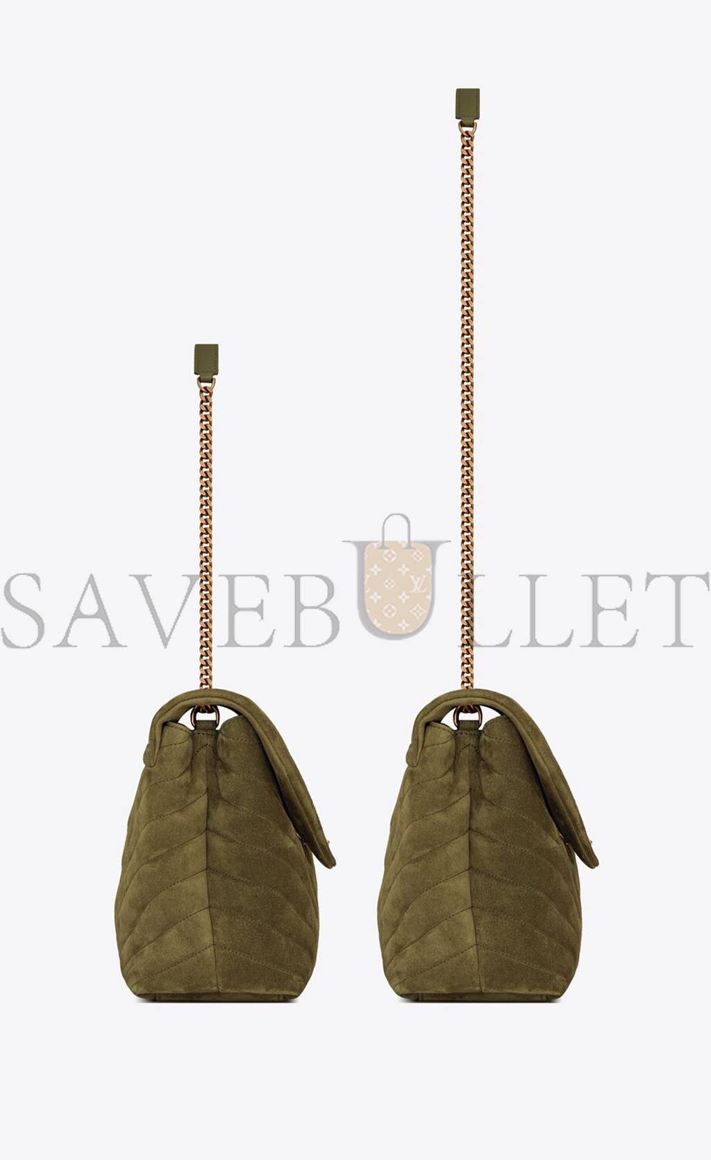 YSL LOULOU MEDIUM IN QUILTED SUEDE 5749461U8673206 (32*22*12cm) YSL LOULOU MEDIUM IN QUILTED SUEDE 5749461U8673206 (32*22*12cm)