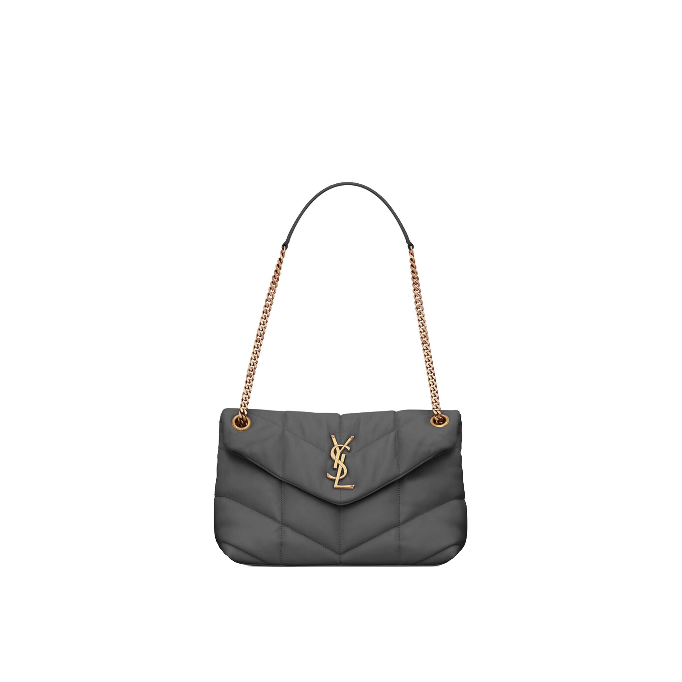 YSL PUFFER SMALL CHAIN BAG IN QUILTED LAMBSKIN 5774761EL071112 (29*17*11cm) YSL PUFFER SMALL CHAIN BAG IN QUILTED LAMBSKIN 5774761EL071112 (29*17*11cm)