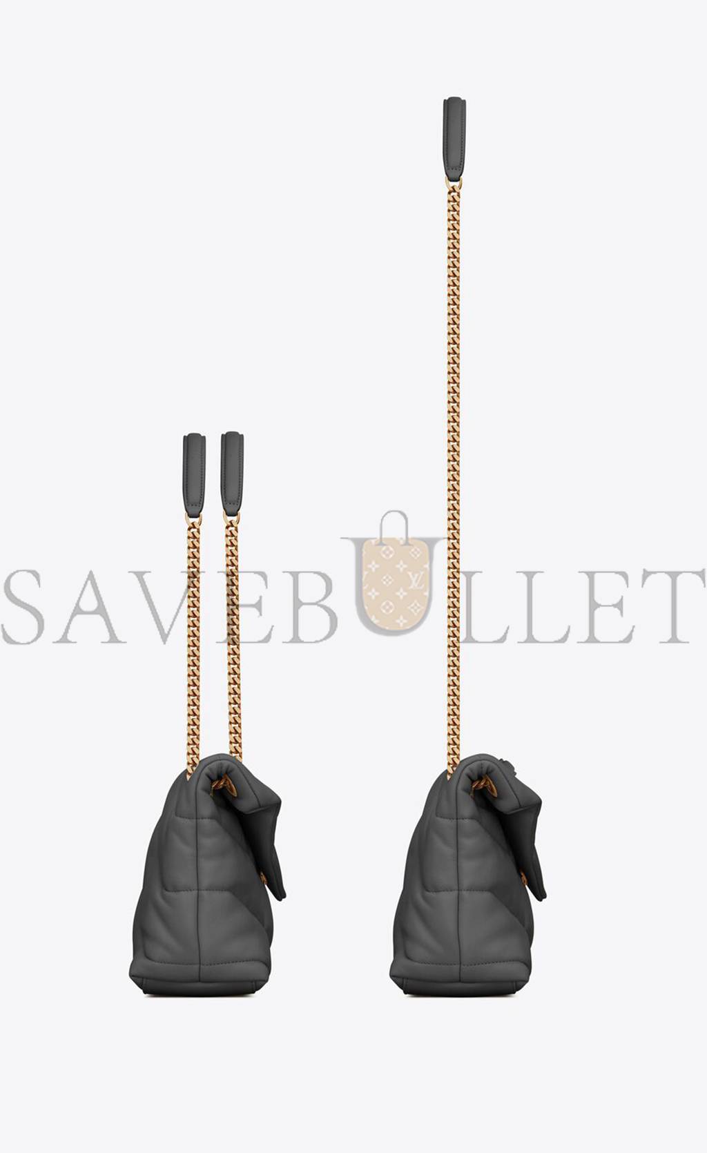 YSL PUFFER SMALL CHAIN BAG IN QUILTED LAMBSKIN 5774761EL071112 (29*17*11cm) YSL PUFFER SMALL CHAIN BAG IN QUILTED LAMBSKIN 5774761EL071112 (29*17*11cm)
