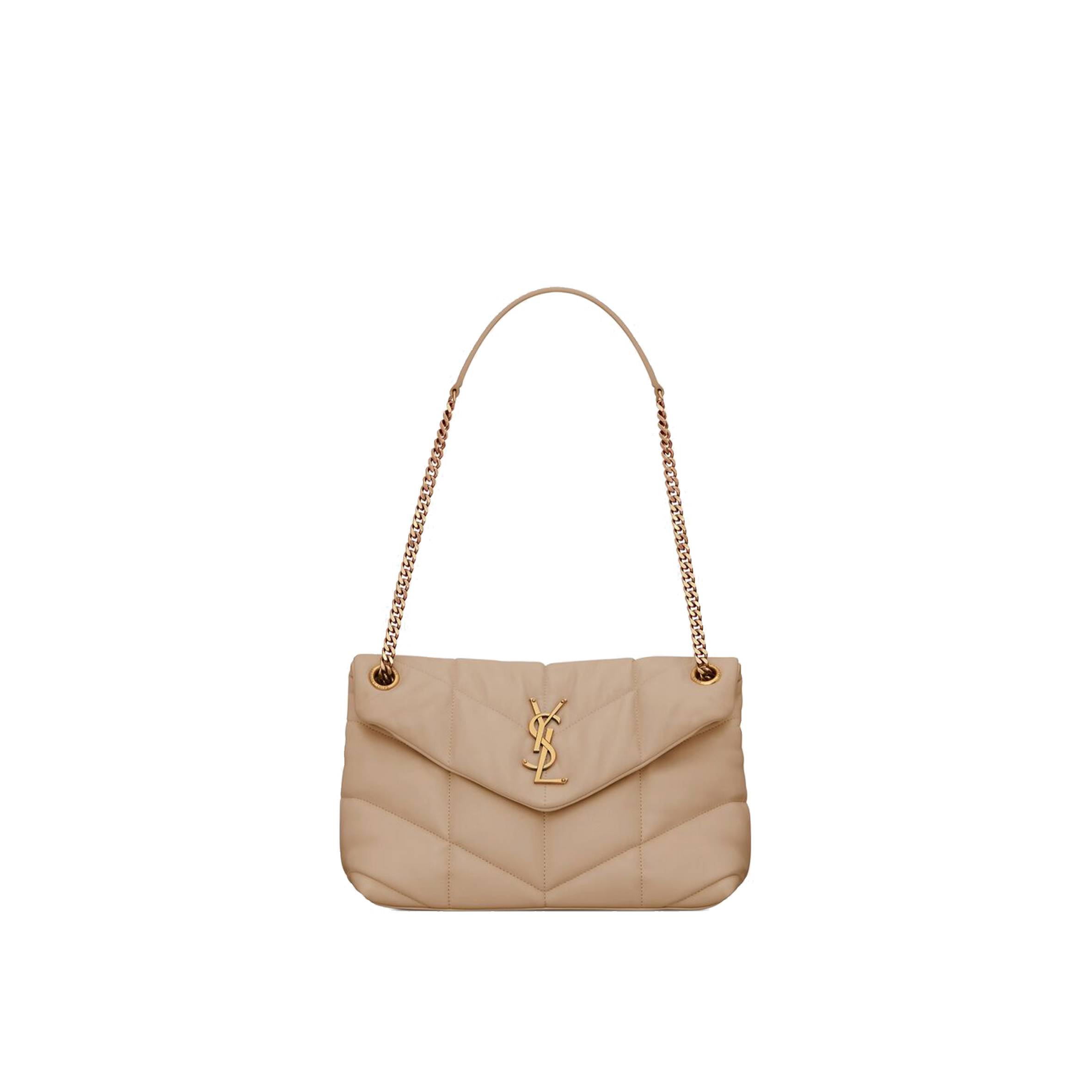 YSL PUFFER SMALL CHAIN BAG IN QUILTED LAMBSKIN 5774761EL072721 (29*17*11cm) YSL PUFFER SMALL CHAIN BAG IN QUILTED LAMBSKIN 5774761EL072721 (29*17*11cm)