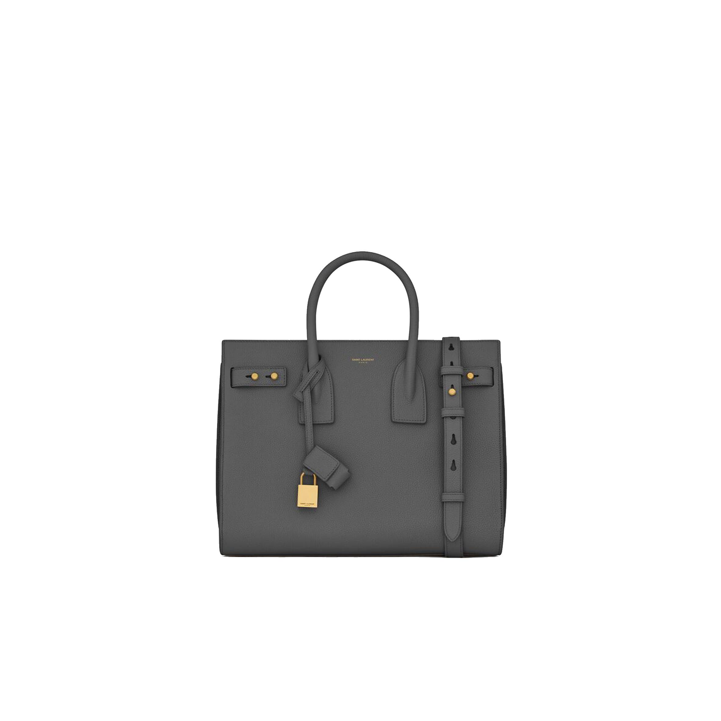 YSL SAC DE JOUR SUPPLE SMALL IN GRAINED LEATHER 717447DTI0W1112 (32*25.5*15.5cm) YSL SAC DE JOUR SUPPLE SMALL IN GRAINED LEATHER 717447DTI0W1112 (32*25.5*15.5cm)