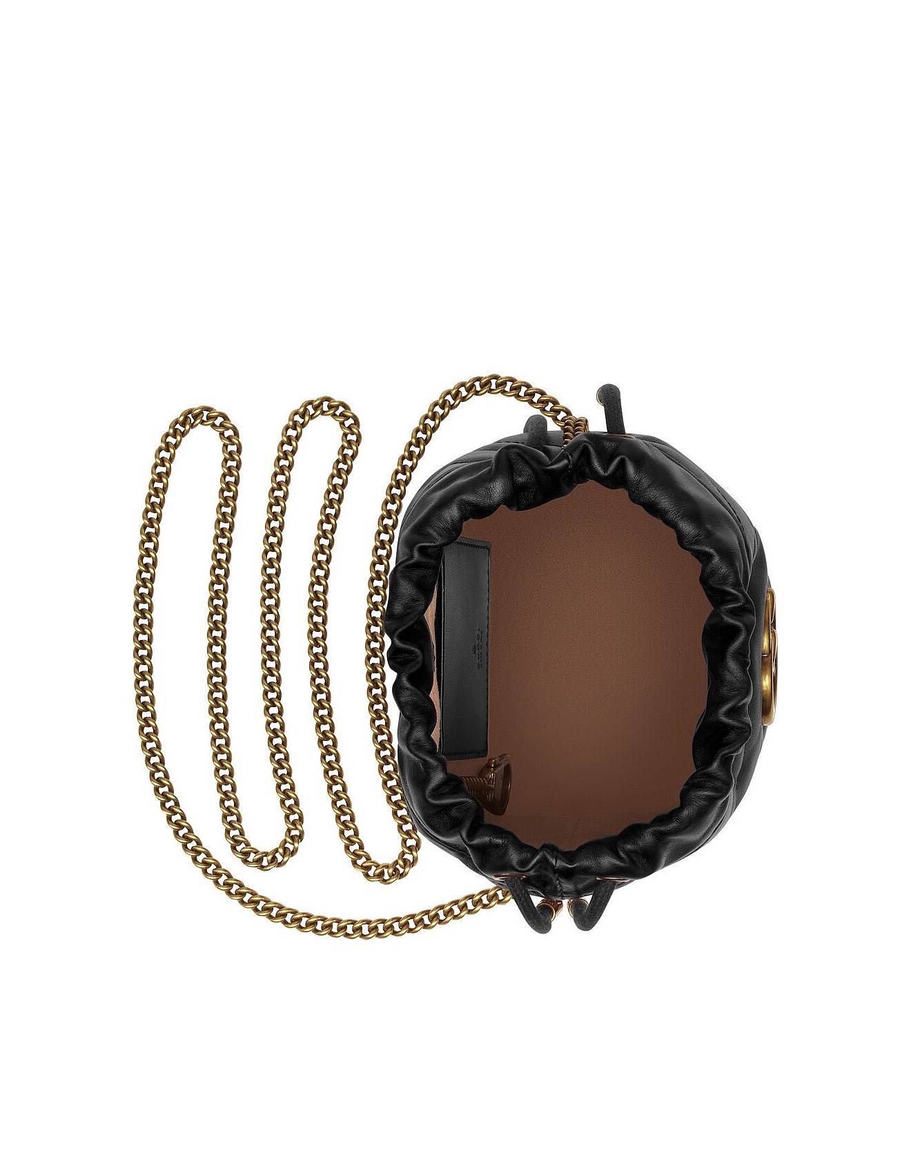 GG MARMONT MINI BUCKET BAG (19*17cm) GG MARMONT MINI BUCKET BAG (19*17cm)