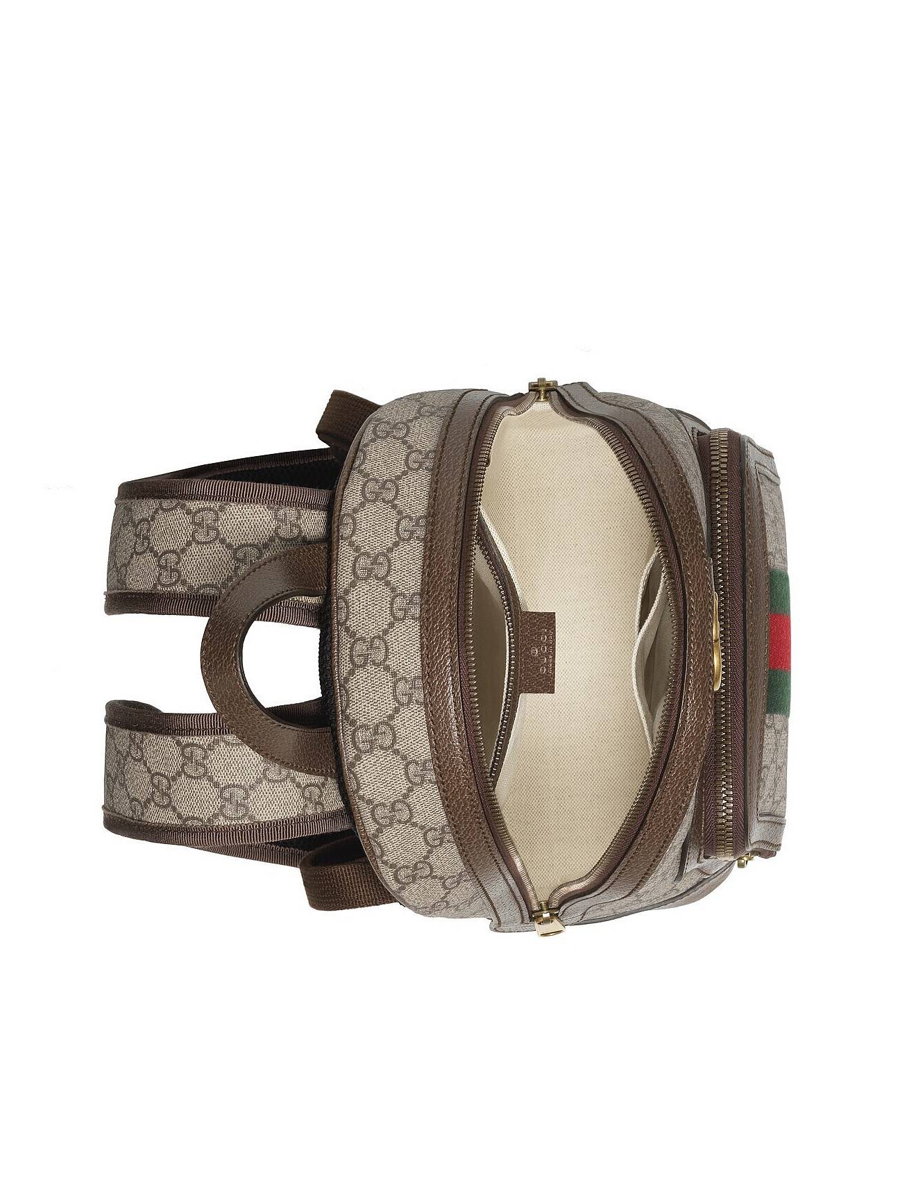 GUCCI OPHIDIA GG SMALL BACKPACK 547965 (29*22*15cm) GUCCI OPHIDIA GG SMALL BACKPACK 547965 (29*22*15cm)