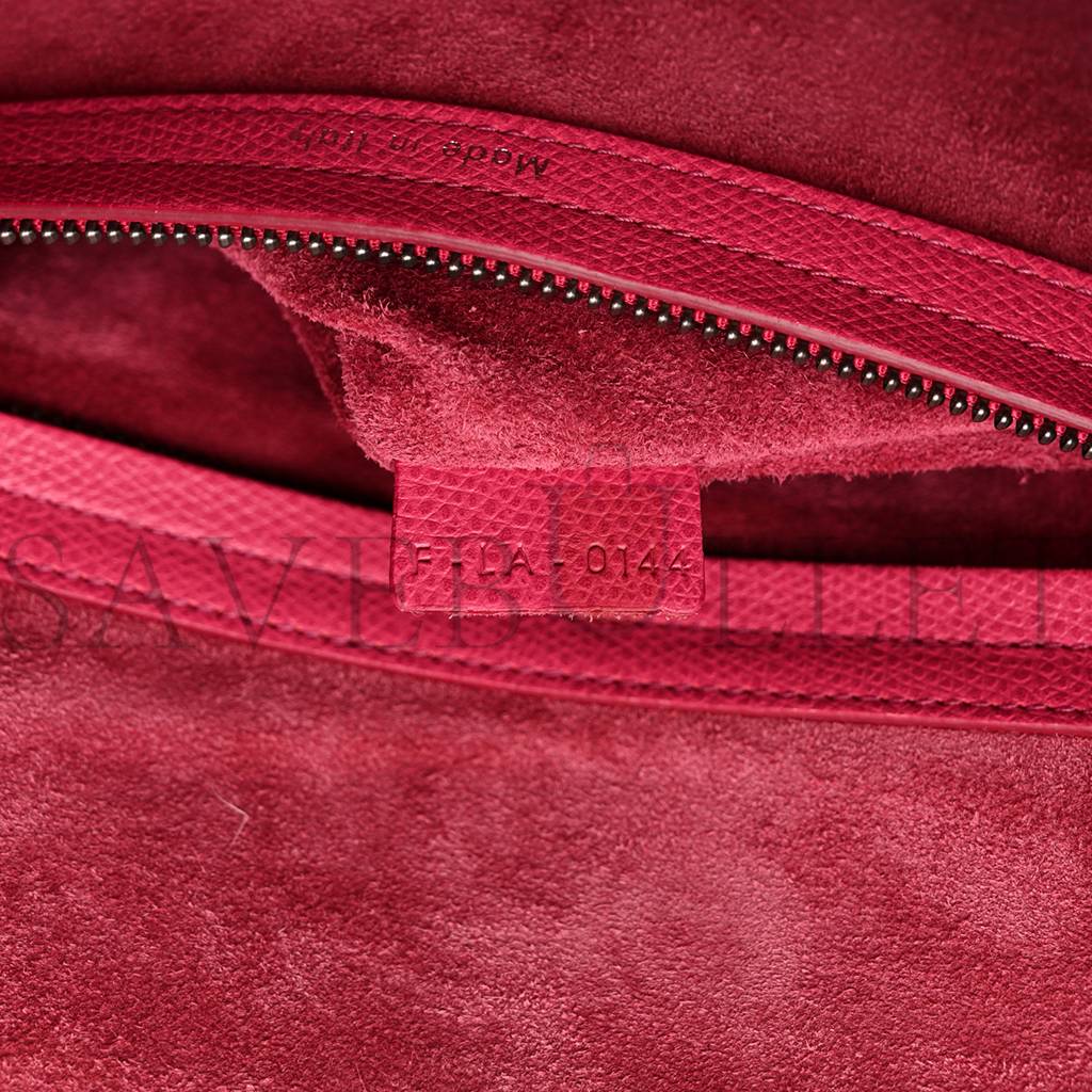 CELINE GRAINED CALFSKIN MEDIUM PHANTOM LUGGAGE FUCHSIA (30*27*25cm) CELINE GRAINED CALFSKIN MEDIUM PHANTOM LUGGAGE FUCHSIA (30*27*25cm)