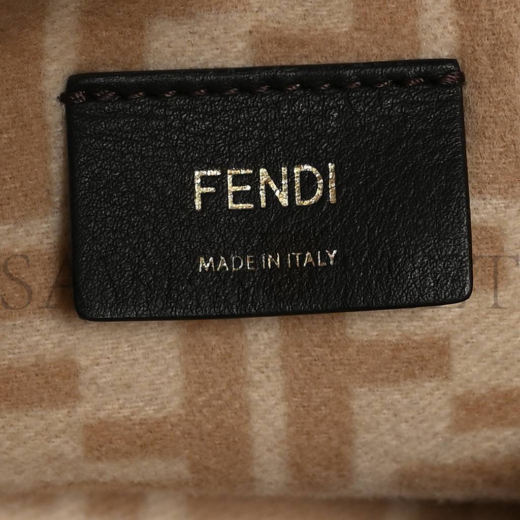 FENDI WOOL VITELLO KING SETA FF 1974 MEDIUM PEEKABOO X-TOTE BEIGE CAMMELLO SAND (41*29*15cm) FENDI WOOL VITELLO KING SETA FF 1974 MEDIUM PEEKABOO X-TOTE BEIGE CAMMELLO SAND (41*29*15cm)